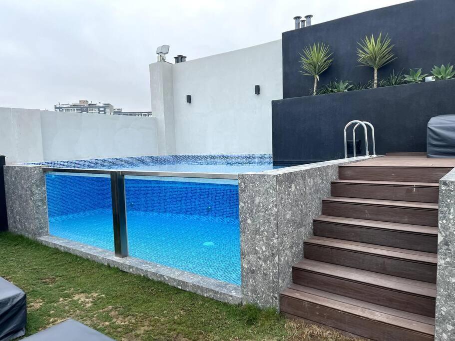 Luxury Apartment In Miraflores With Rooftop Pool 利马 外观 照片